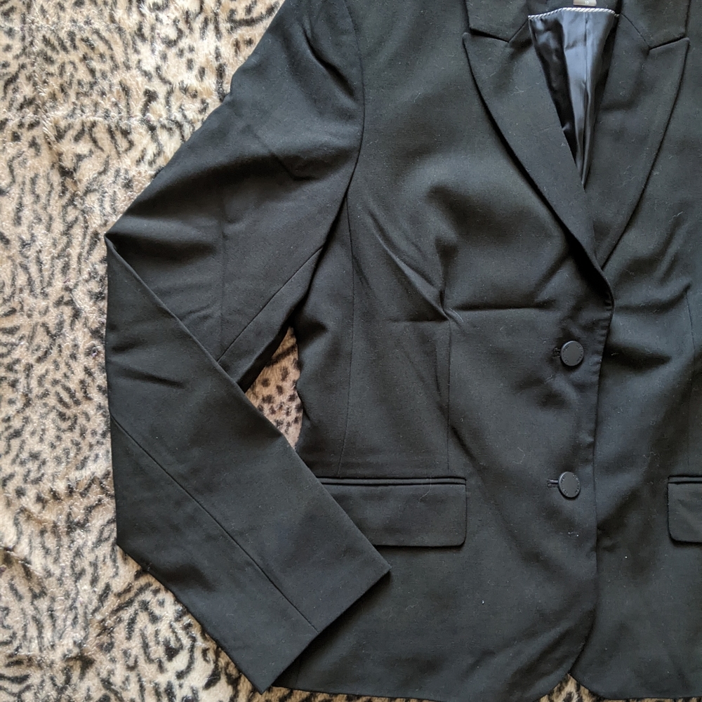 Calvin Klein Classic Black Blazer - Picture 6 of 8